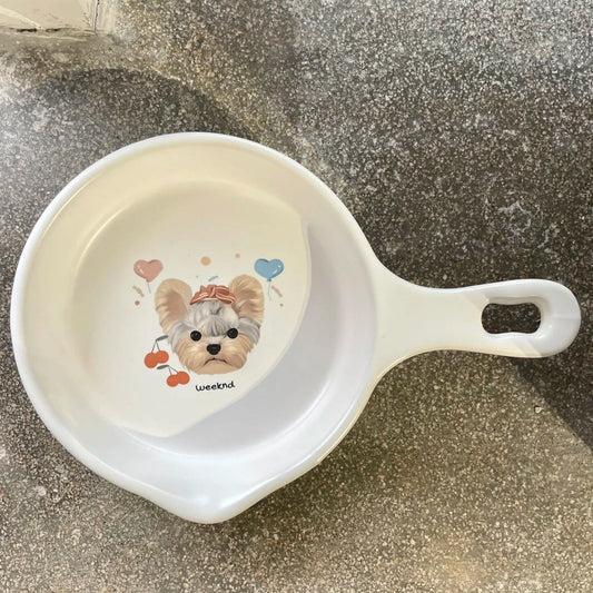 Custom Ceramic Flat-Bottom Pan