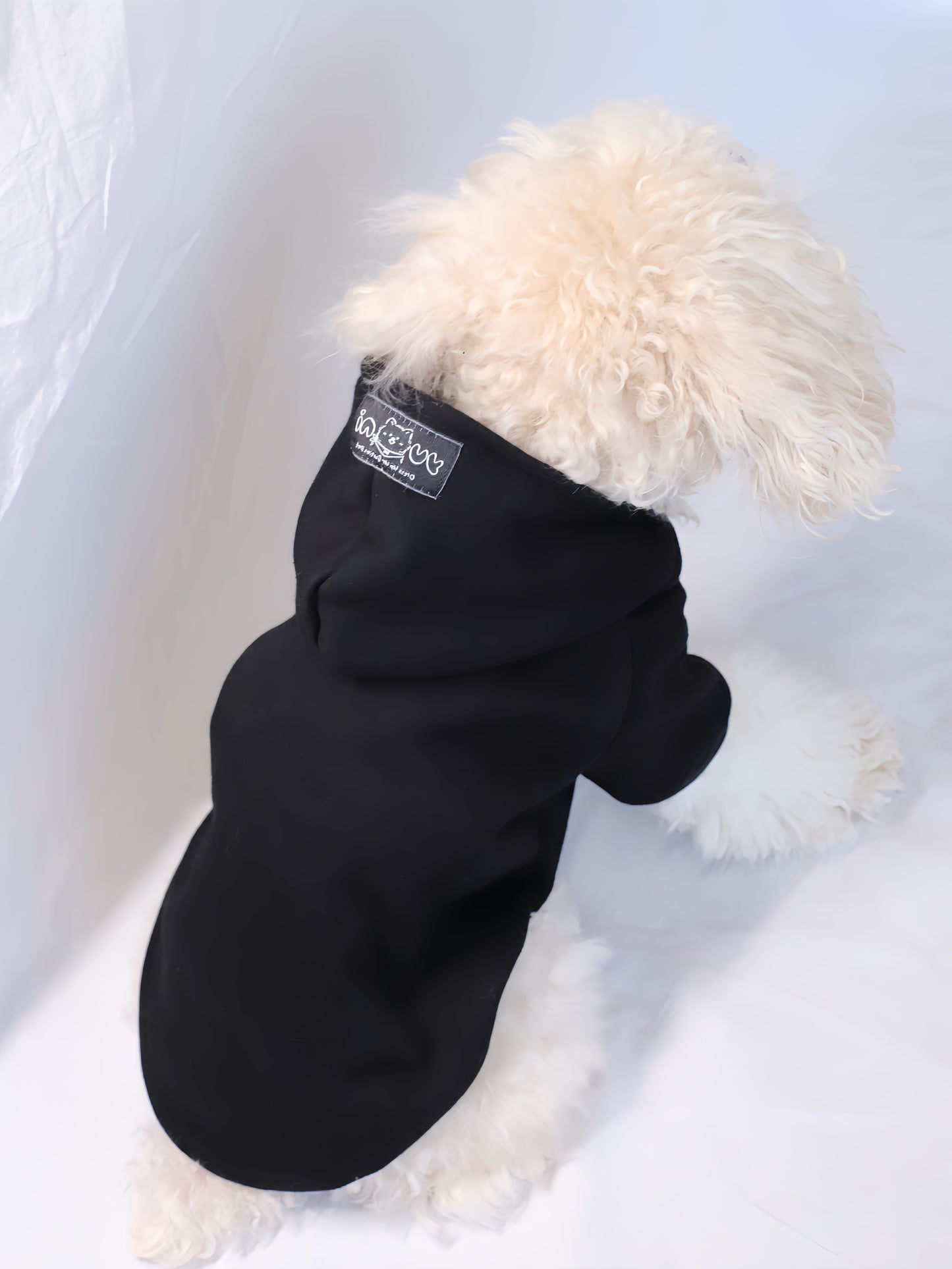 Dog Black Hoodie