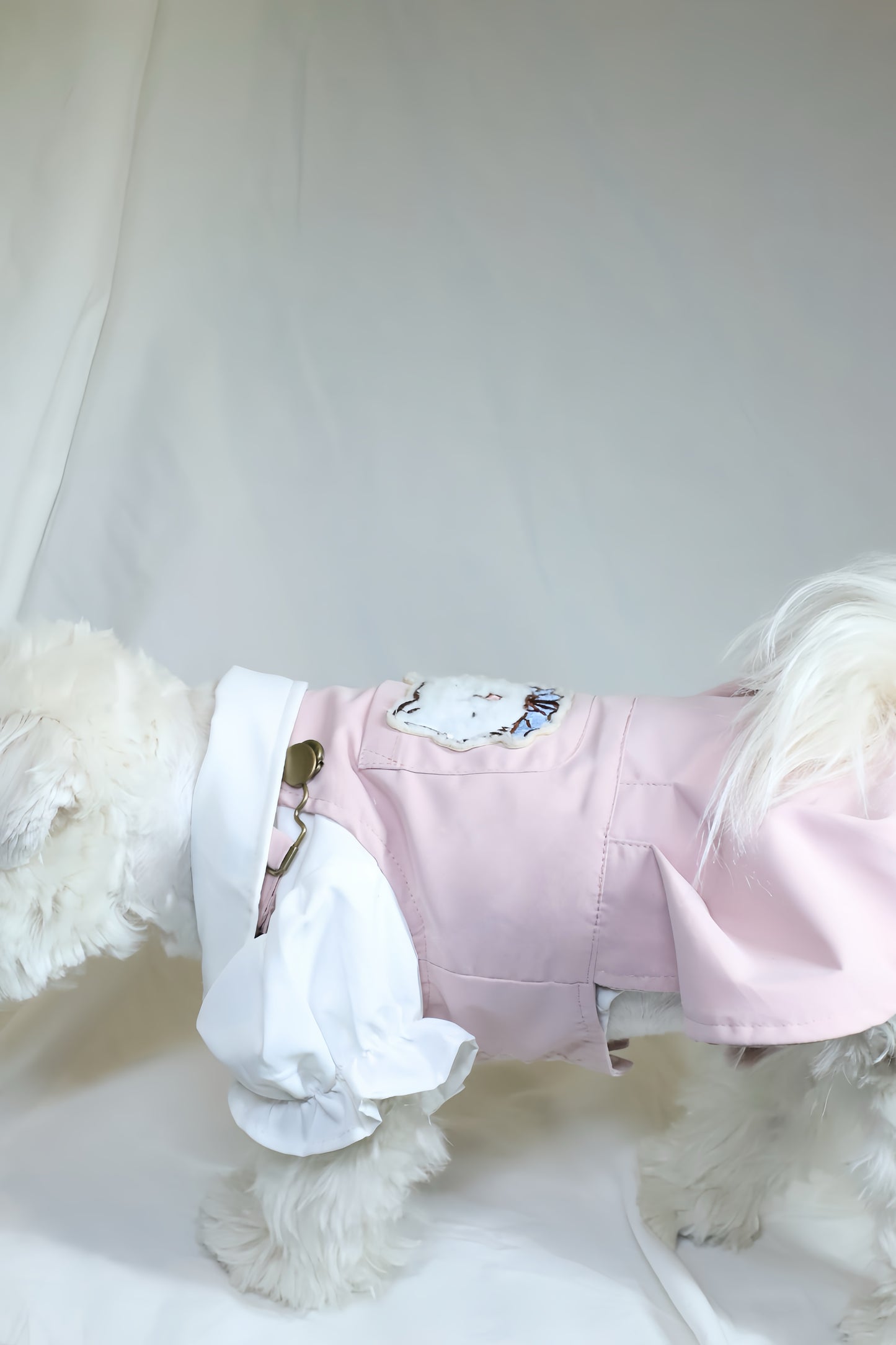 Pink Suspender Skirt for pet